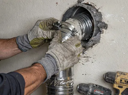 Dryer Vent Hose Installation in Cleveland Heights