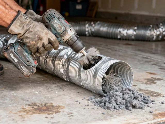 Professional duct cleaning by Cleveland Heights Dryer Vent Cleaning in Cleveland Heights